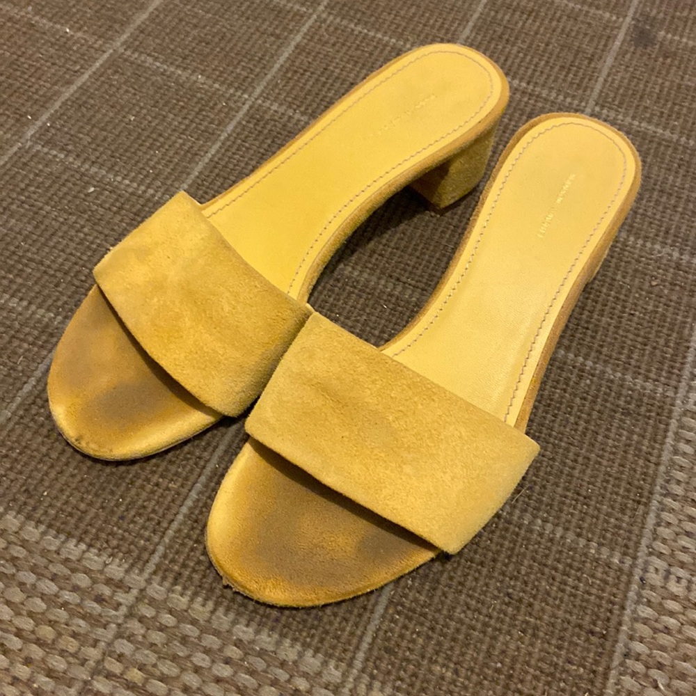 Mansur gavriel suede sandals